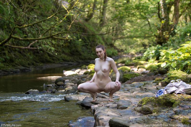 FTV Setina Beautiful Mom Spreads Her Legs Outdoors In The Woods - #18