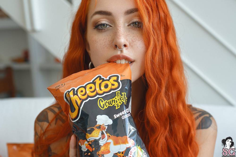 Violetlatte in Flaming Hot by Suicide Girls - #2