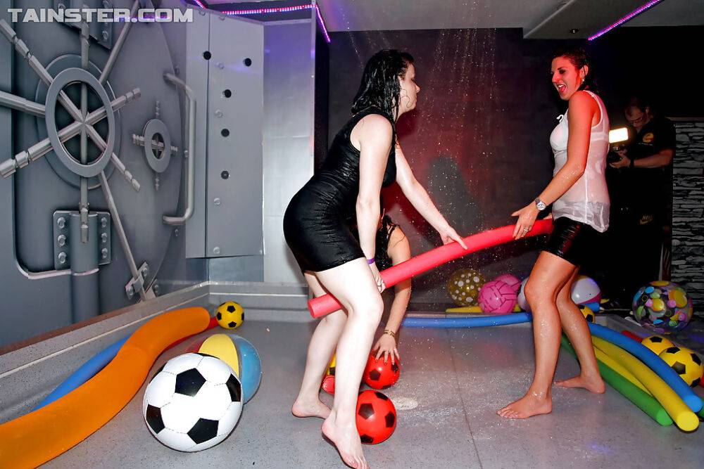 Fuckable chicks have some wet and hardcore fun at the wild club party - #16