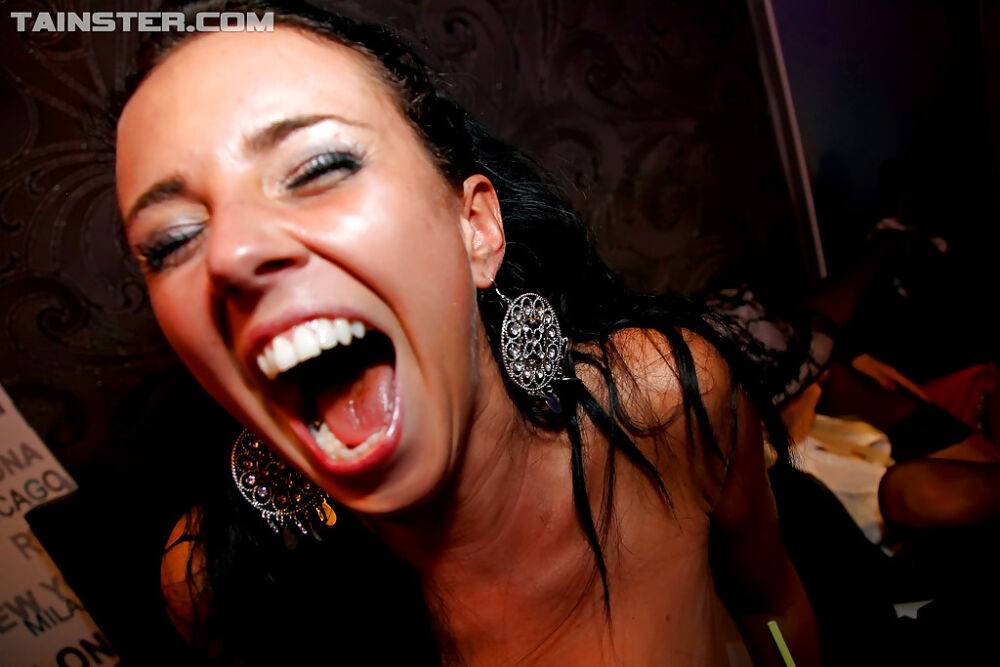 Lascivious chicks suck cocks and get banged at the drunk sex party - #6