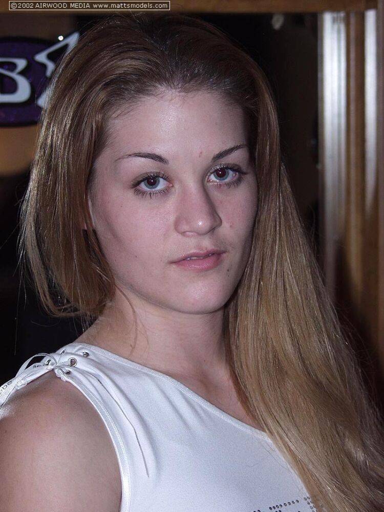 Teen amateur Britney gets naked in front of the mirror in her bedroom - #3