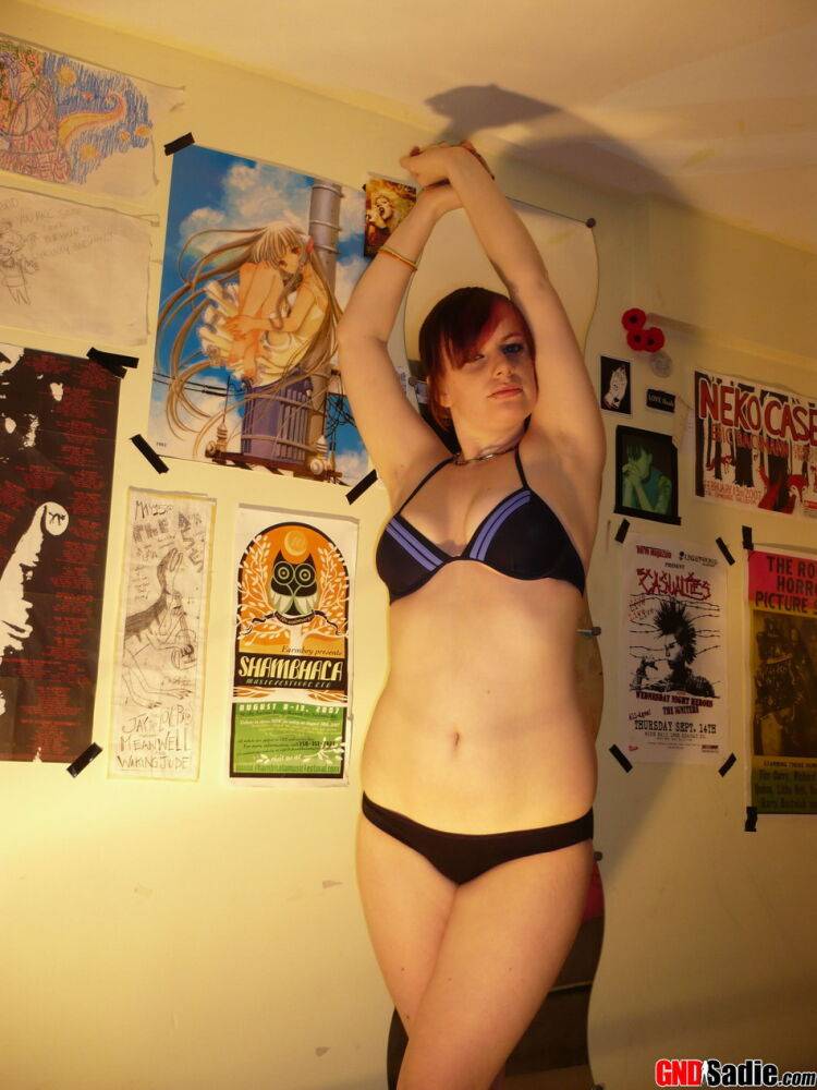 Teen slut takes pictures of herself in her underwear to post on the internet - #7