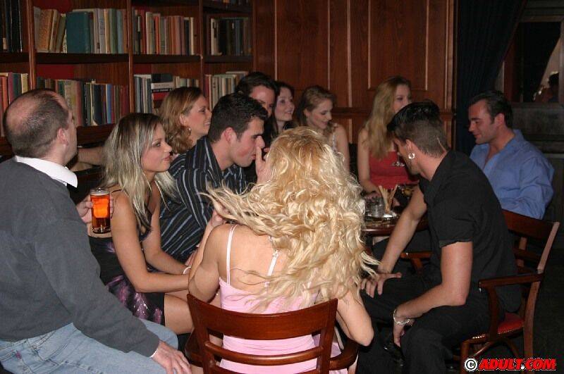 Lecherous girls get involved into wild groupsex at the dinner party - #13