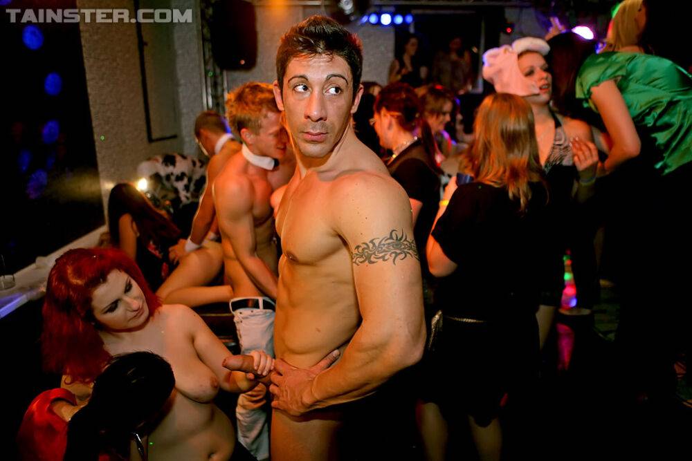 Sassy european amateurs getting drunk and going crazy at the wild party - #12