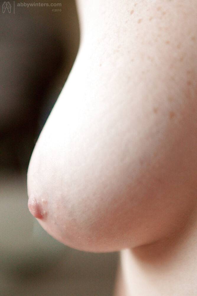 First time getting nude for amateur girl Laria and her big all natural tits - #16