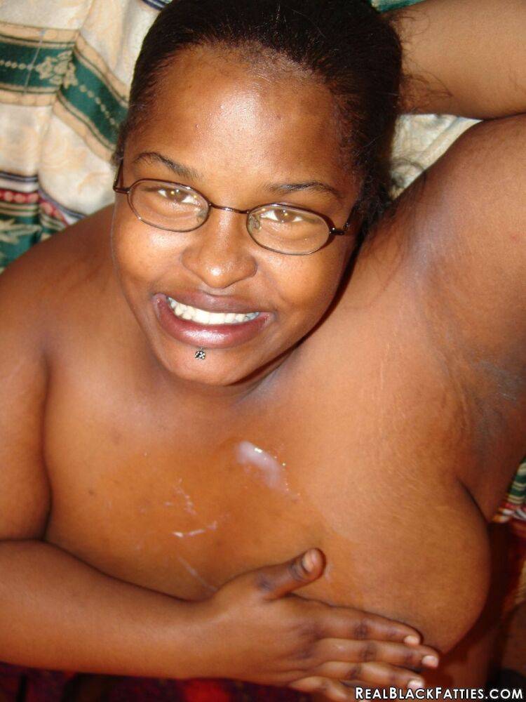 Real Black Fatties Fatty Glasses Ebony - #2