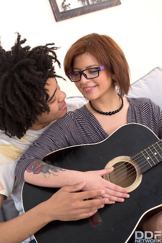 Juicy jamming: nerdy teen's hardcore pussy bang - #1