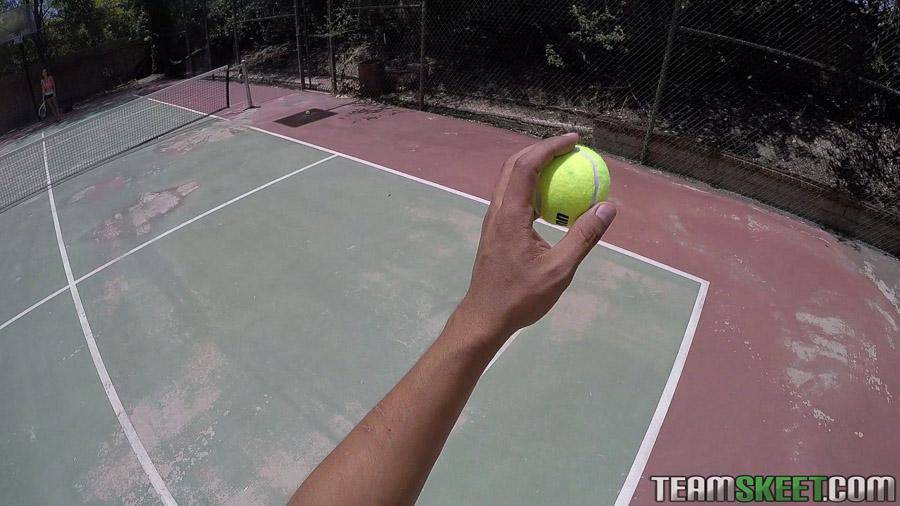 Tennis Training Gone Bad - #1