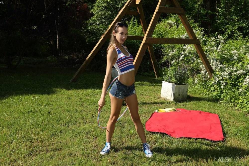 Charity Crawford In Hula And Hooping - #4