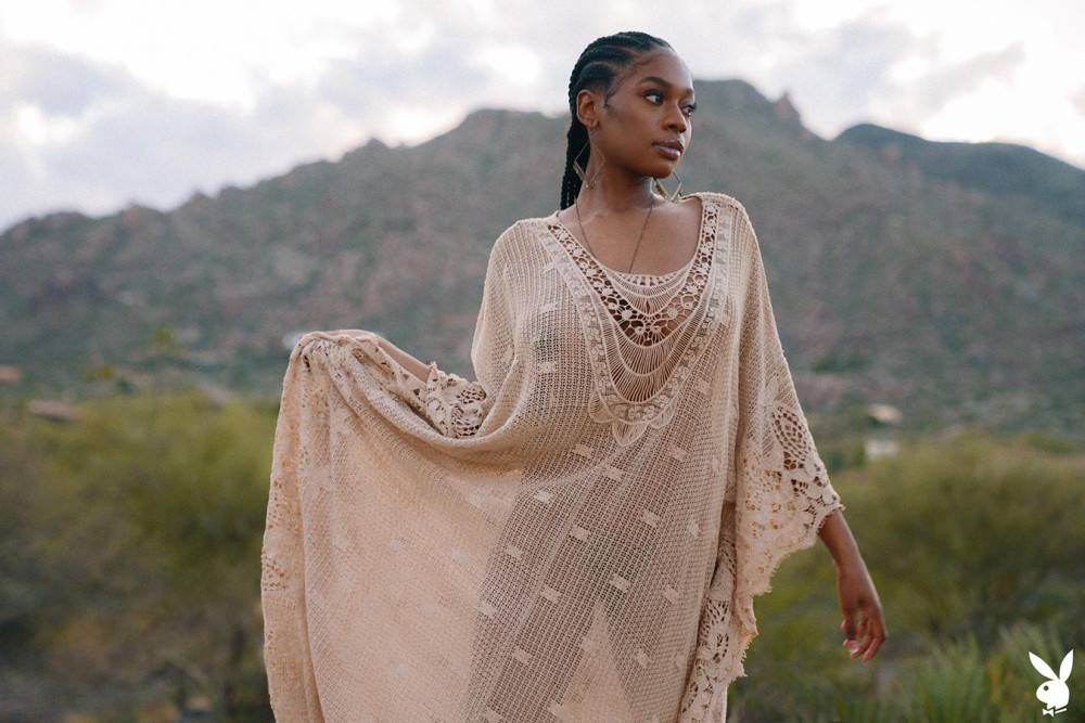 In the desert with all natural beauty Nyla - #2