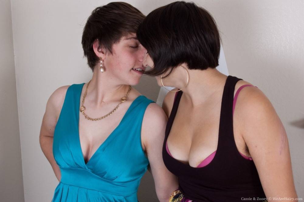 Excellent girls Cassie and Zooey licking wet pussies in the hot lesbian sex - #1