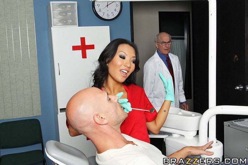 Round Titted Asian Nurse Asa Akira Gets Fucked After Removing Her Red Uniform And White Lingerie - #12