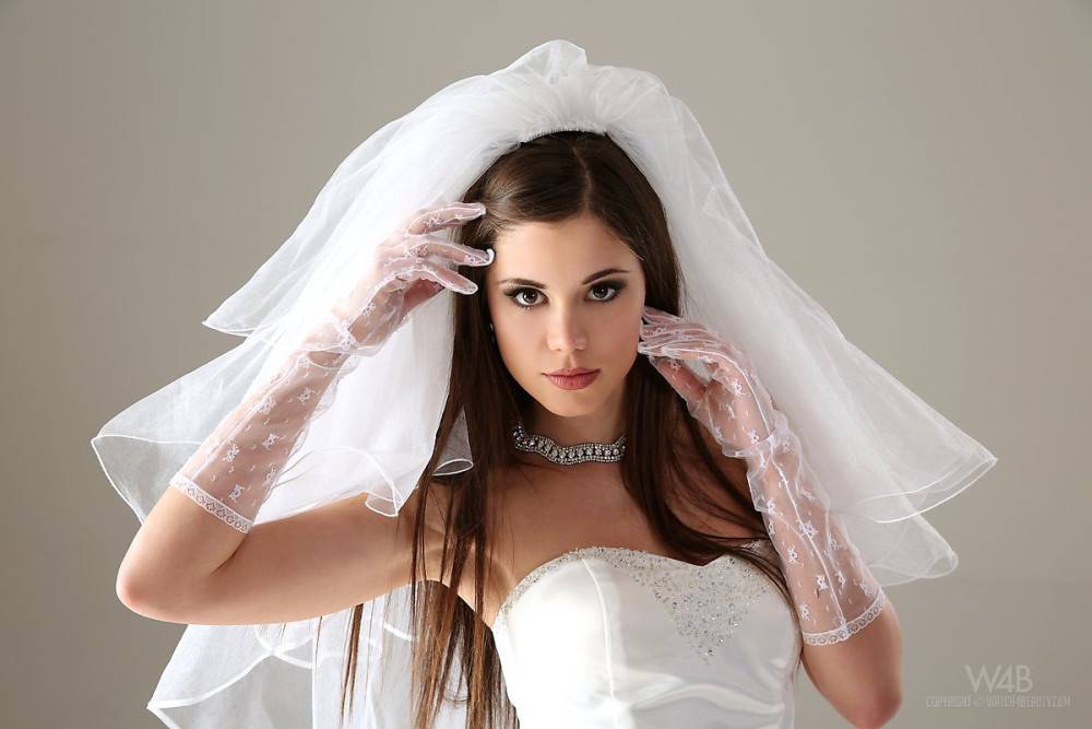 Little Caprice Is Posing In Lingerie As A Bride And That Is Something New For Her. - #14