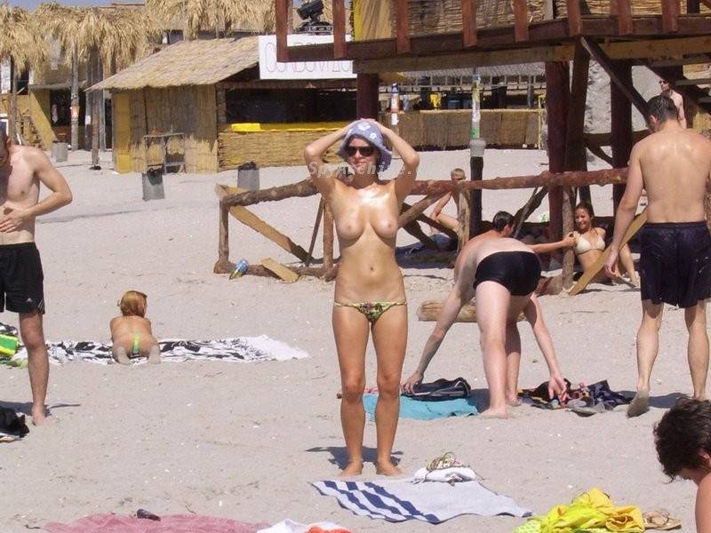 Naked girls on a beach - #15