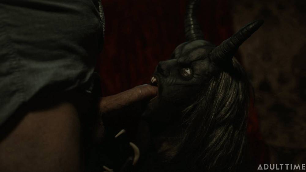 Scary Krampus Punishing Tattooed Dude In The Living Room - #7