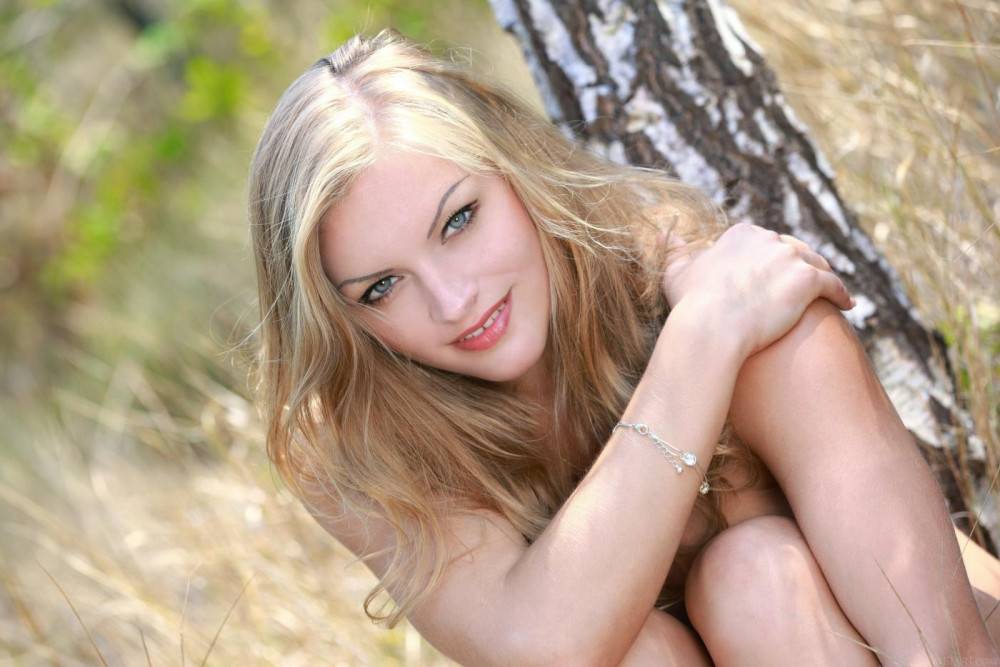 Alessandra A Is The Most Beautiful Blonde Teen Girl Ever And She Is Posing Nude In The Nature - #11