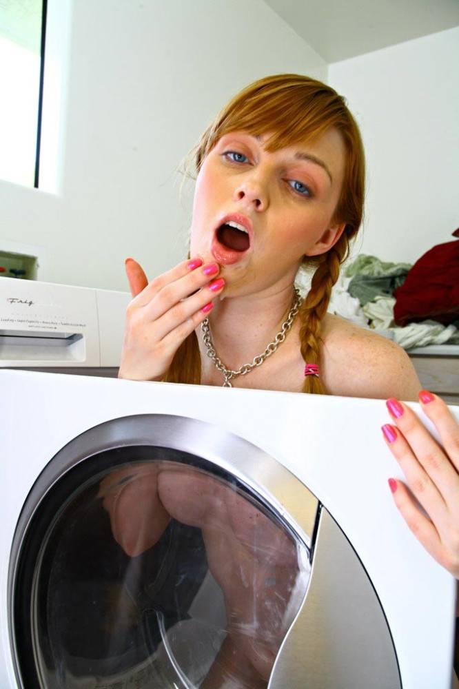 Teen Redhead Marie McCray Has Her Pussy Eaten And Fucked In The Laundry Room - #7