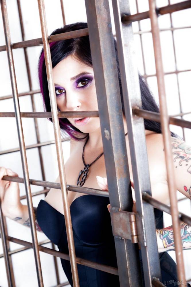 Enchanting american babe Joanna Angel in fetish gallery - #5