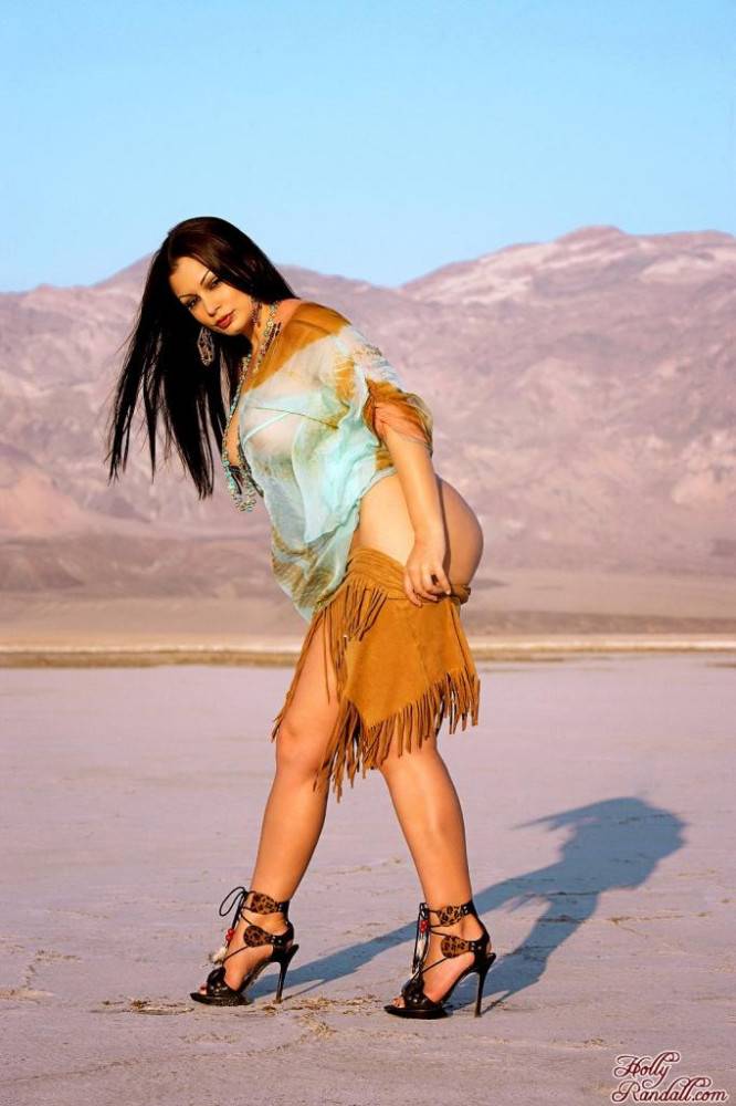 Smashing Aria Giovanni Shows Off Her Huge Tits And Trimmed Bush Outdoors Again. - #10