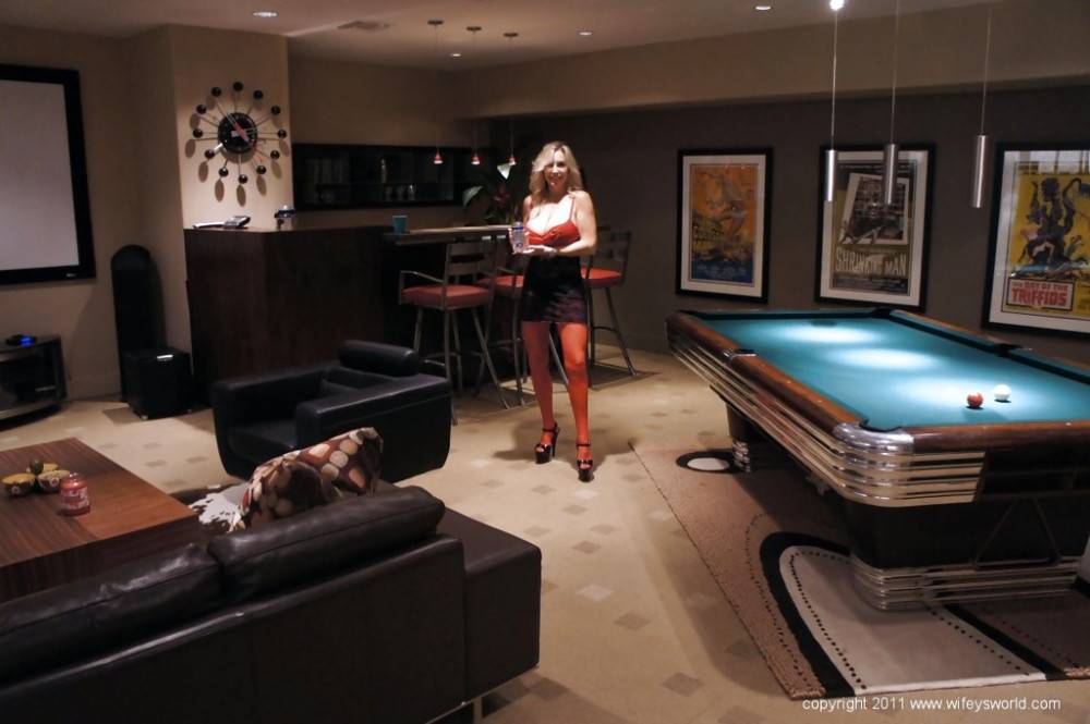 Hot american wife Sandra Otterson reveals big boobies and ass - #1