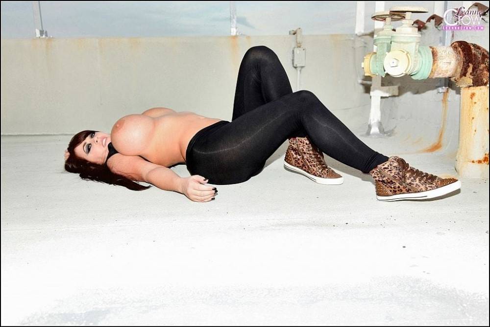 Glamorous brittish brunette Leanne Crow in hot softcore gallery - #14