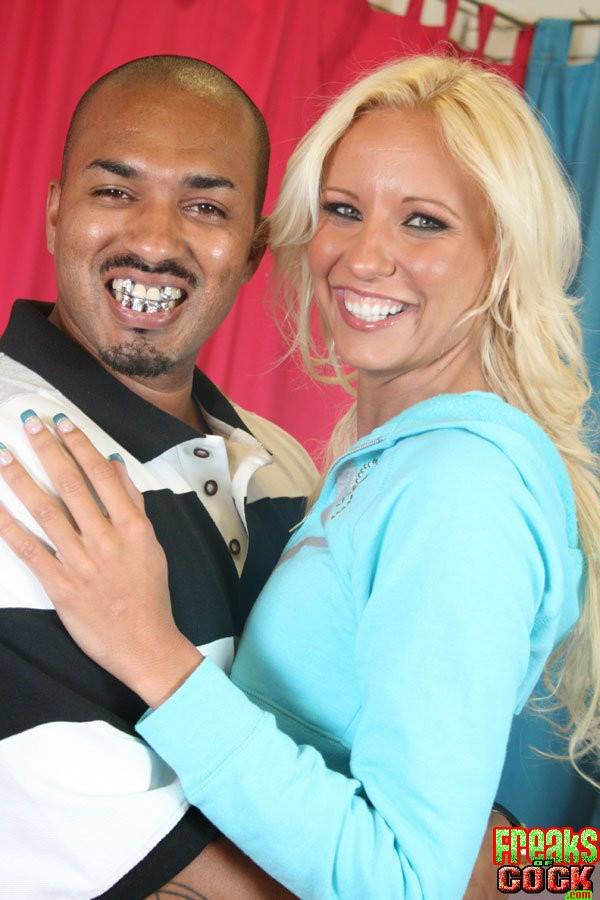 Stripping Black Lingerie Slim Blonde Nikki Luv Gets Thrashed By Huge Black Dick - #10