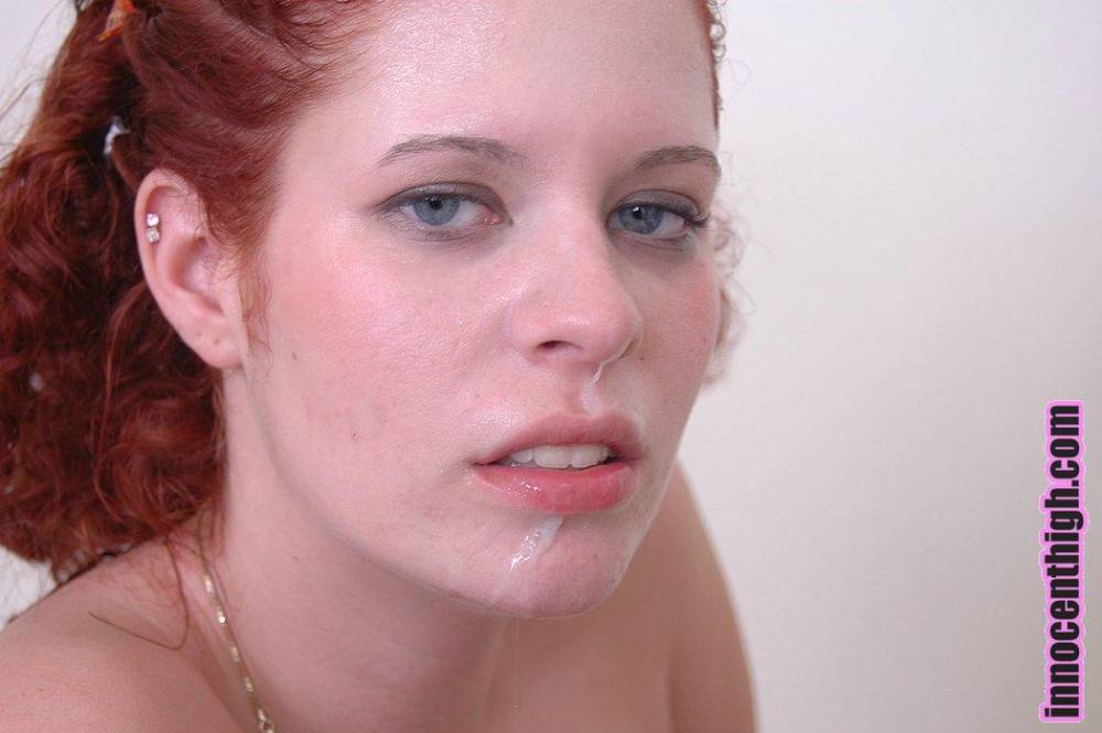 Redhead Teen Ivy Wynnin In School Uniform And White Stockings Gets Her Shaved Pussy Pounded - #19