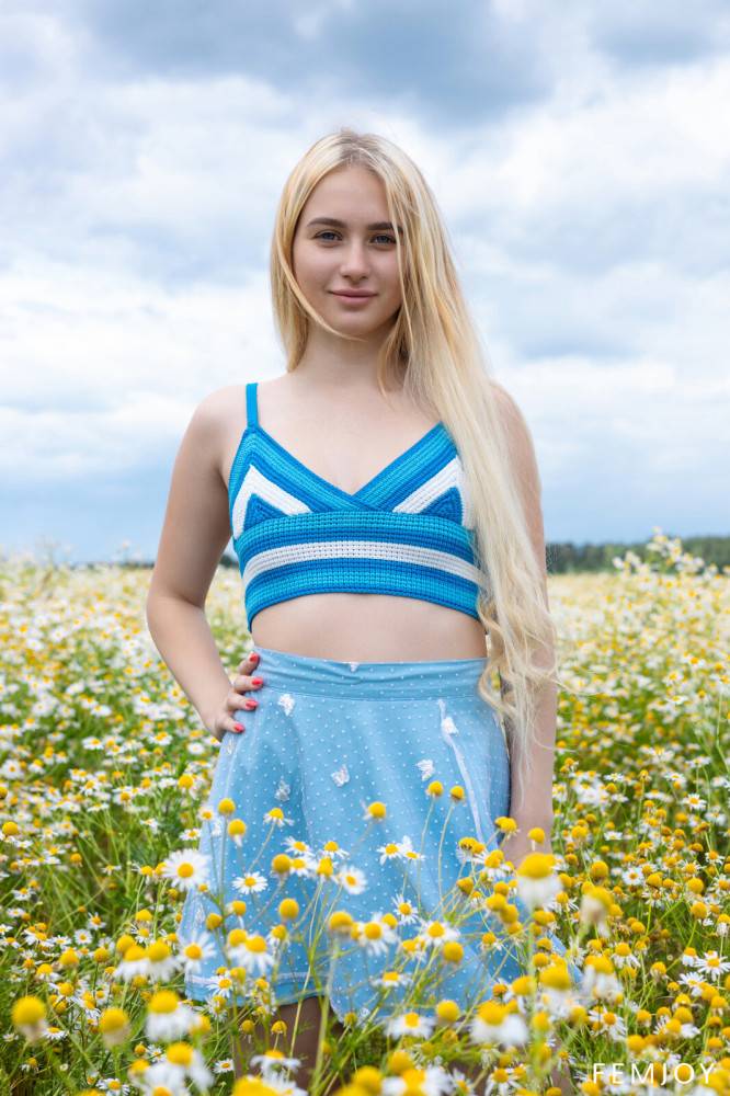 Melisa A in The Field by Femjoy - #1