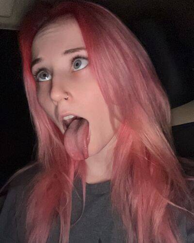 Drool Girls Long Tongue ahegaoselfies lovelucy - #3