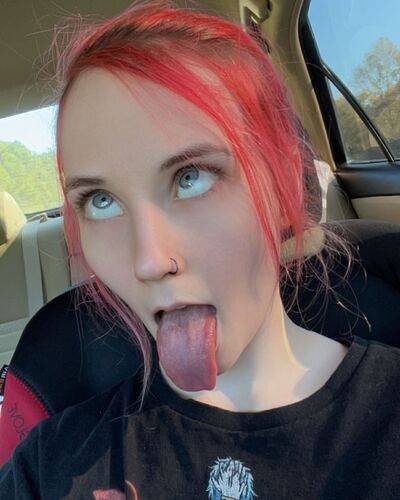 Drool Girls Long Tongue ahegaoselfies lovelucy - #1