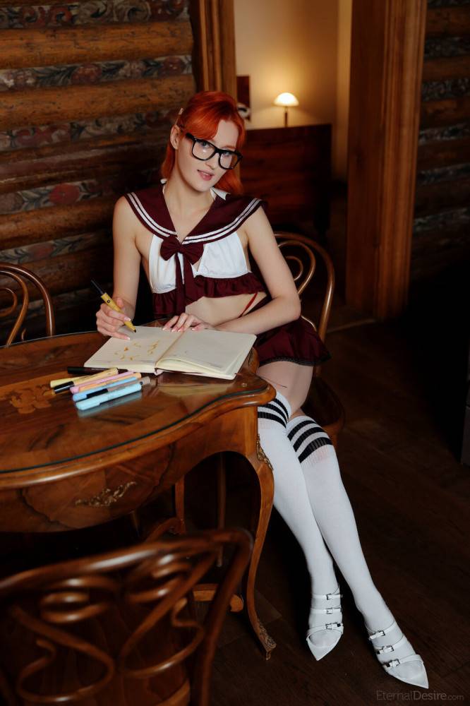 Lola Red in Naked Art by Eternal Desire - #1