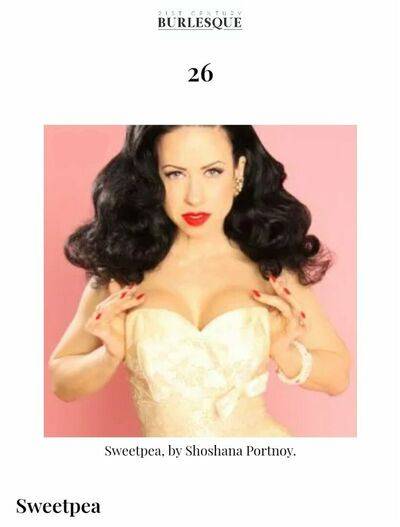 Sweetpea sweetpeaburlesque yesqueenpea - #3