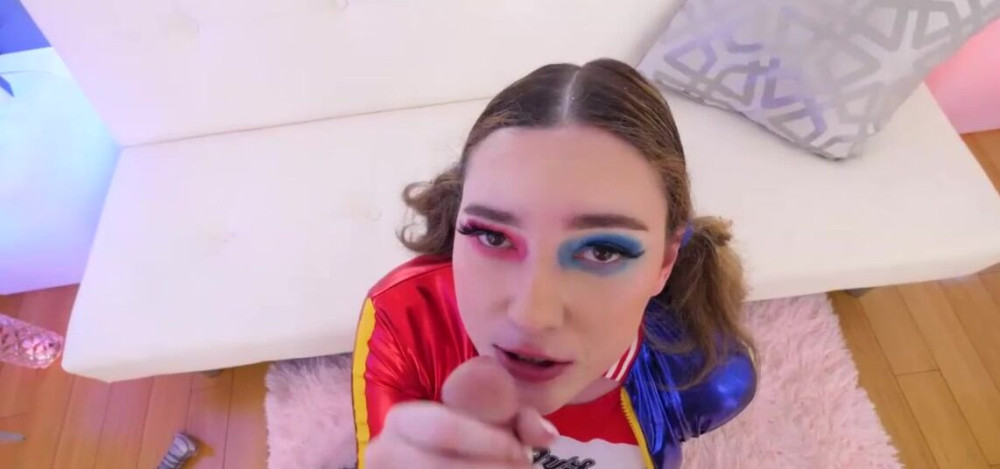 Busty Katies sloppy POV oral on dildo and cock - #4