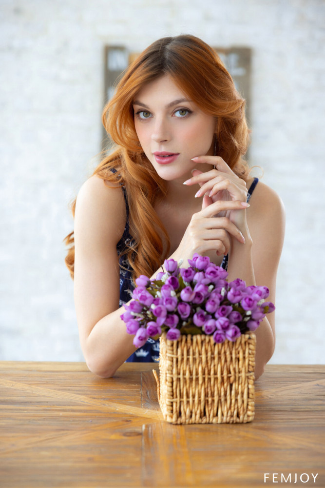 Naty Evans in Flowery by Femjoy - #1