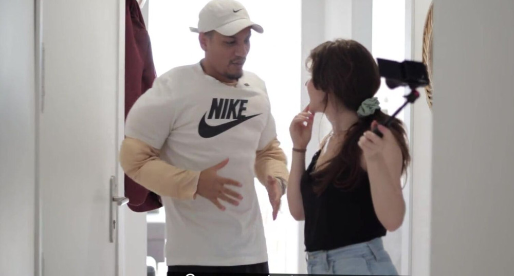 The reporter who sweated, sweated, and re-sweated. - #1