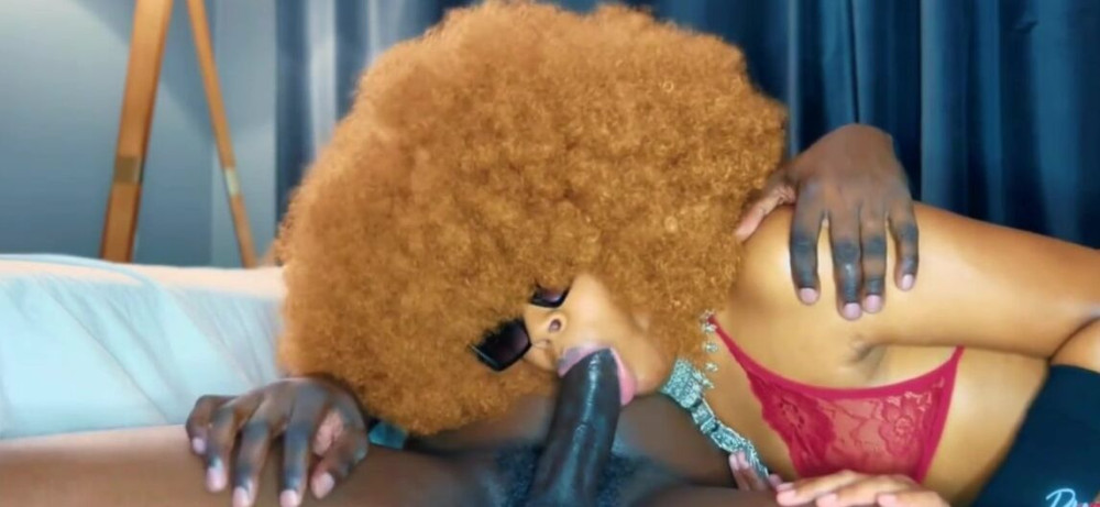 Had fun fucking him and got a beautiful CUM FOUNTAIN out of that big black dick! - #4