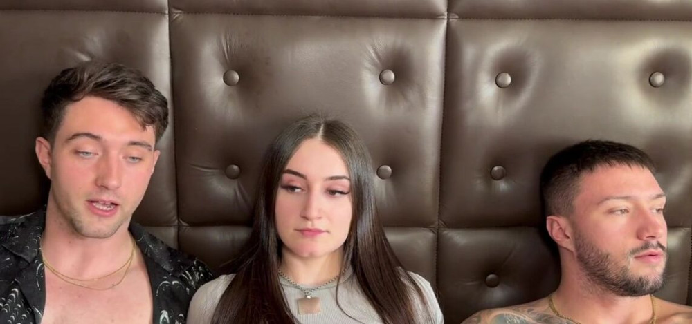 I didn't want to do it but we had a threesome with my stepbrother's girlfriend. - #1