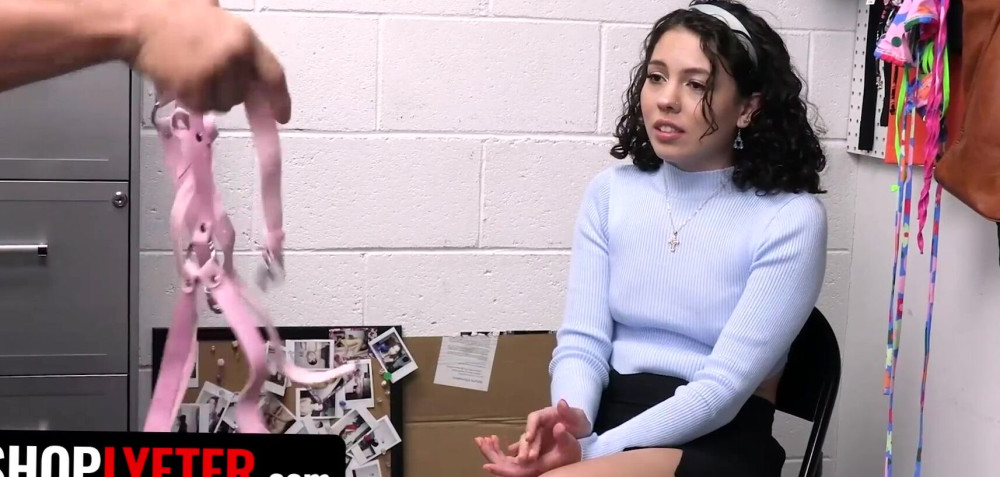 Shoplifter's Punishment Turns into a Sexual Awakening as She Submits to the Security Guard's Cock - #1