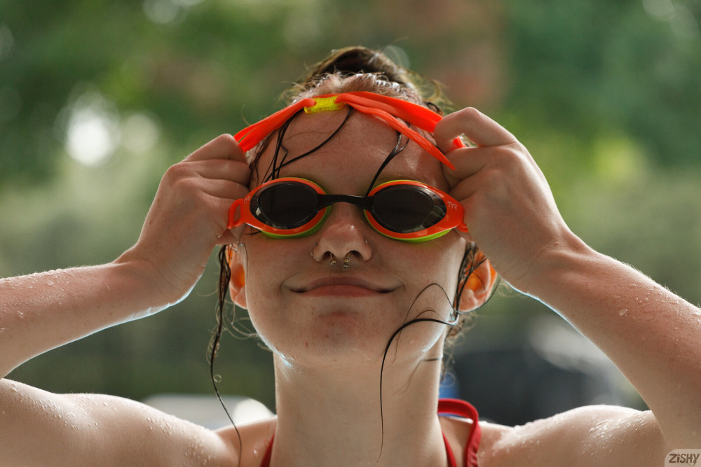 Emberlynn Schmidt in Texas Swimming 2 by Zishy - #2