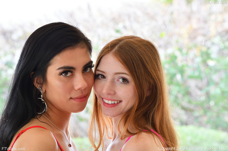 FTV Myra And FTV Mila Licking Sexy Assholes And Pussies - #5