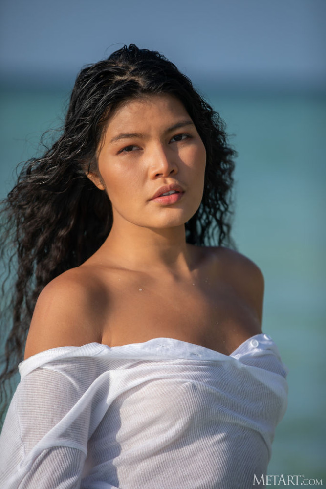 Kathai Smiling Seductively As The Sun Kisses Her Perky Breasts And Sexy Bottom - #2