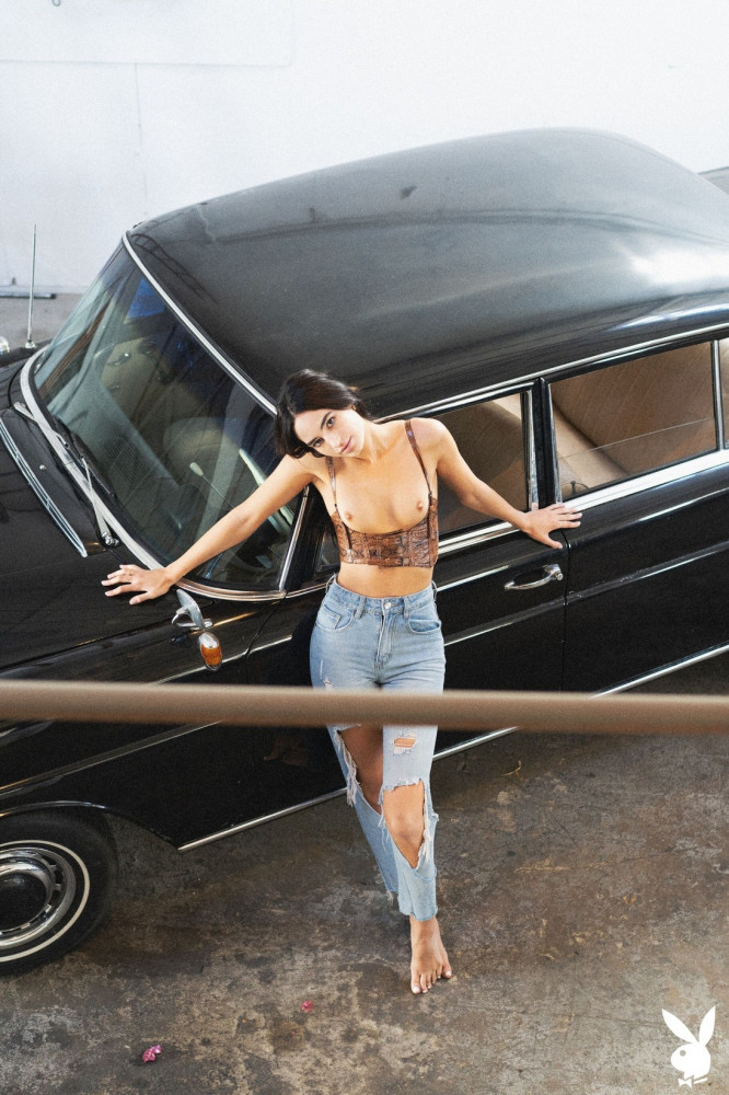 Sarah Mollica Posing Nude And Loves Cars - #9