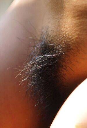 Japanese model Saki Ninomiya exposes her hairy bush after a market visit - Japan on picsofsex.com