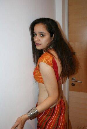 Indian princess Jasime takes her traditional clothes and poses nude - India on picsofsex.com