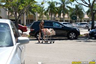 Jeanie was sighted in a grocery store parking lot by levi on picsofsex.com