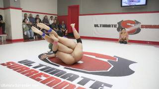 Brutal ceiling hold, baby swing, leg scissors and head locks. these girls really on picsofsex.com