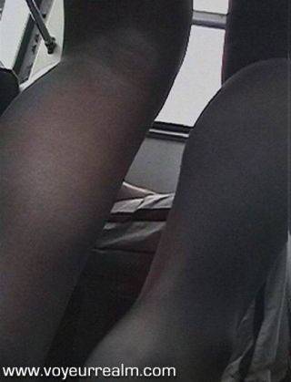 Upskirt hidden voyeur shots taken in the bus on picsofsex.com