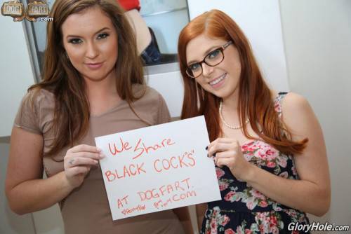 Penny Pax And Maddy O'reilly Pretty Much Wrote The Book On Being Black Cock Sluts. Maddy Finds Herself In The Middle Of A Lunch Date When Penny Calls Her Over To A Filthy Glory Hole. on picsofsex.com