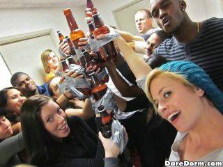 Hot college dorm sex parties on picsofsex.com