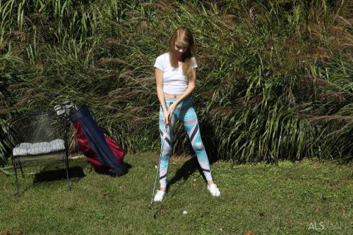 Hannah Hays In Teeing Off on picsofsex.com